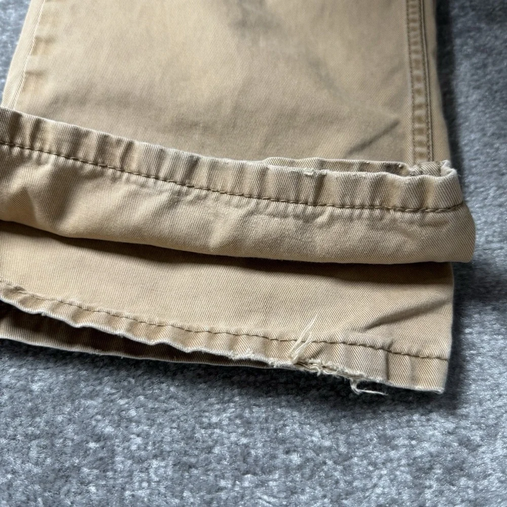 Levi's 514 Jeans Men's 36x34 Brown‎ Slim Straight Leg Distressed